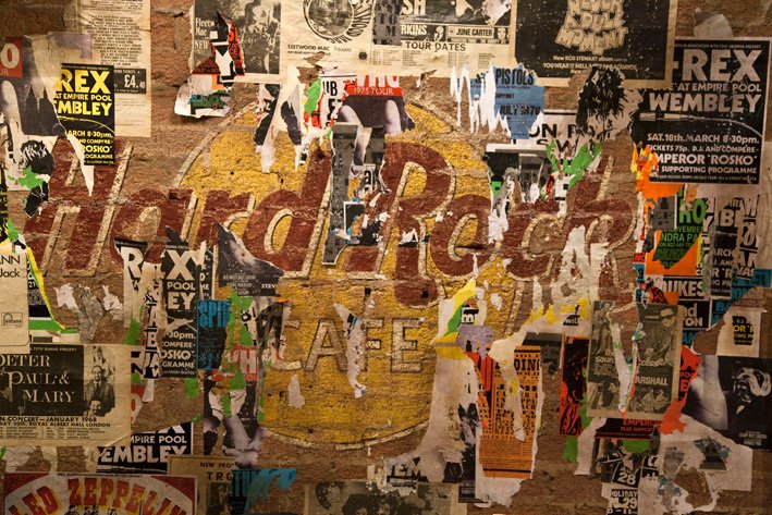 Hand painted signs by Harvey Woodward